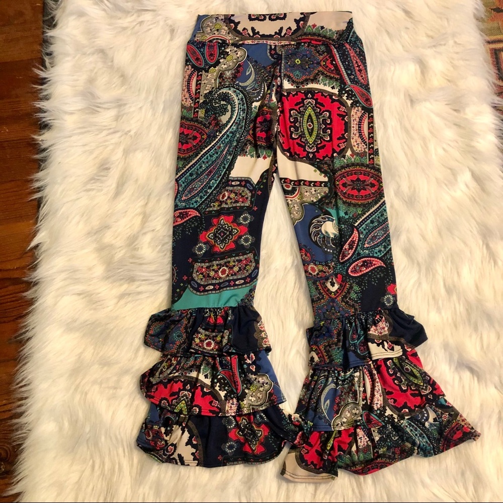 Pomelo Ruffle Pants for girls
